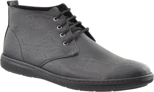 Men's Casual Shoes High Top Lace Up Oxford Almond Toe Flat Heel