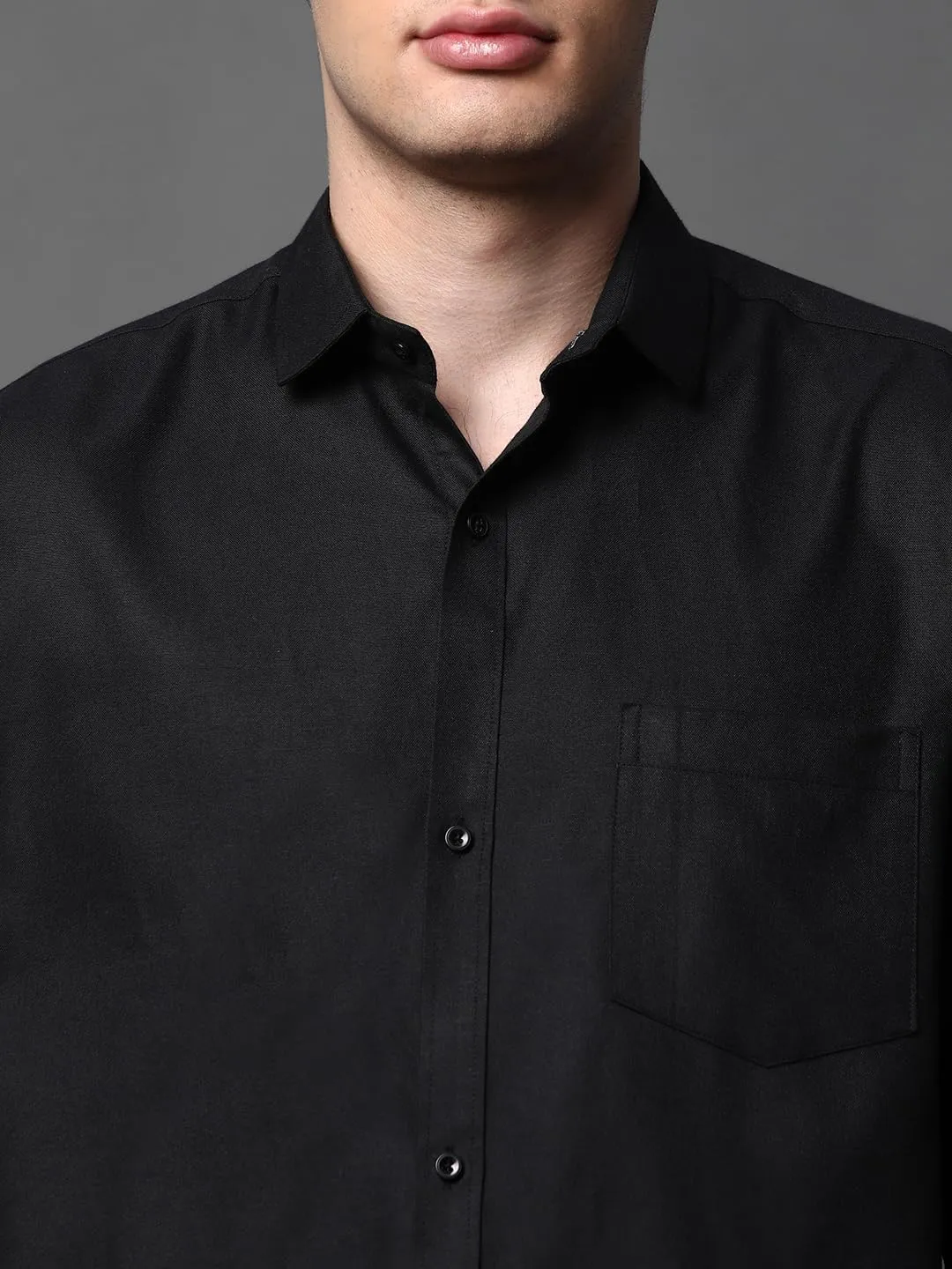 Men's Cotton Oxford Cotton Button-Down Shirt, Long Sleeve, Regular Fit