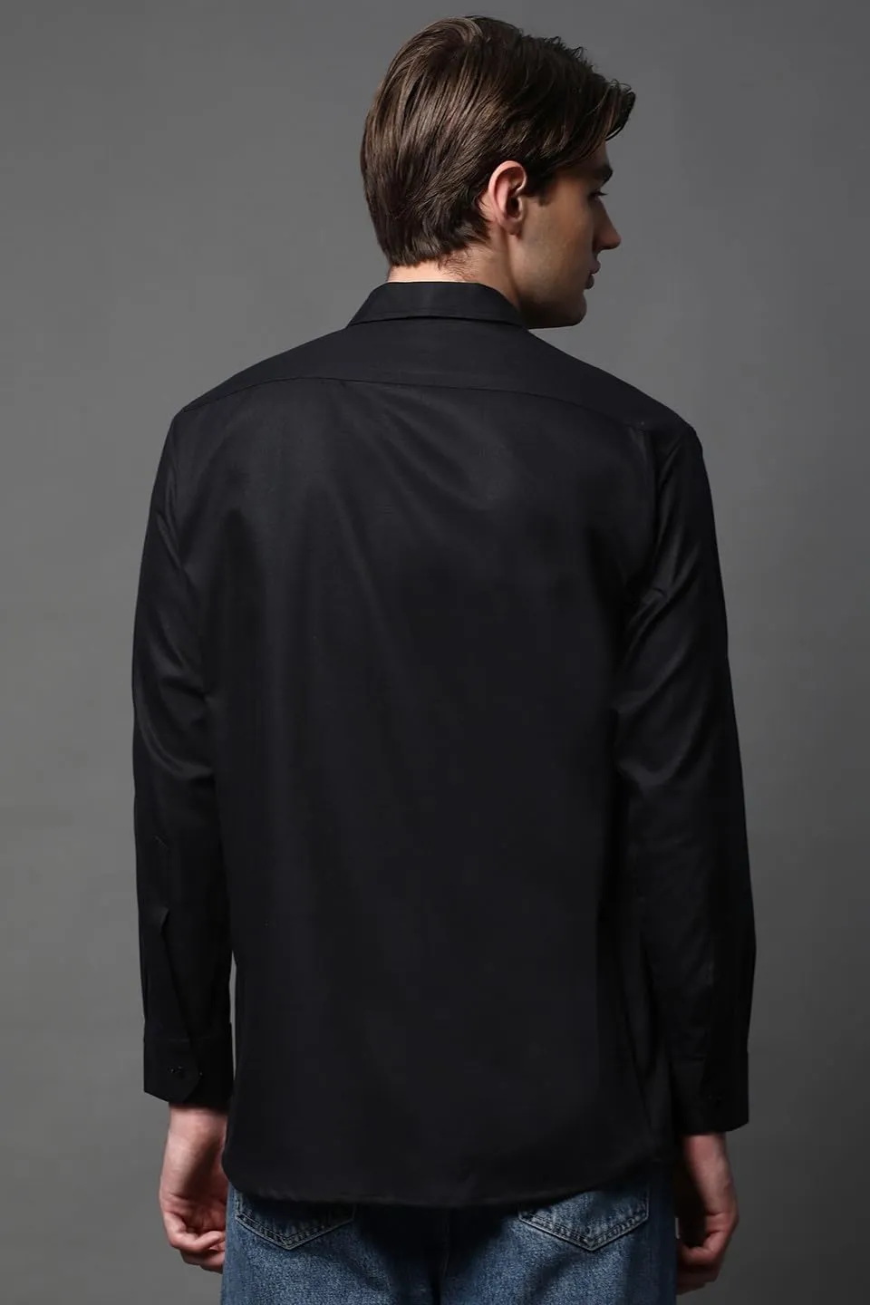 Men's Cotton Oxford Cotton Button-Down Shirt, Long Sleeve, Regular Fit