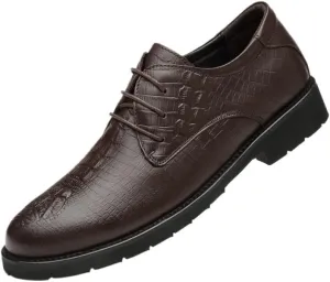 Men's Dress Shoes Genuine Leather Low Oxford Shoes Classic Business Wedding Tuxedo Shoes for Men