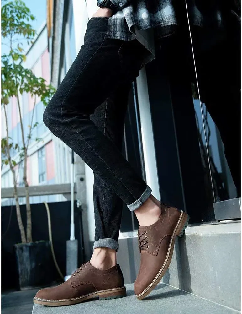 Mens Dress Shoes, Lace Up Plain Toe Leather Oxford