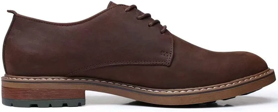 Mens Dress Shoes, Lace Up Plain Toe Leather Oxford