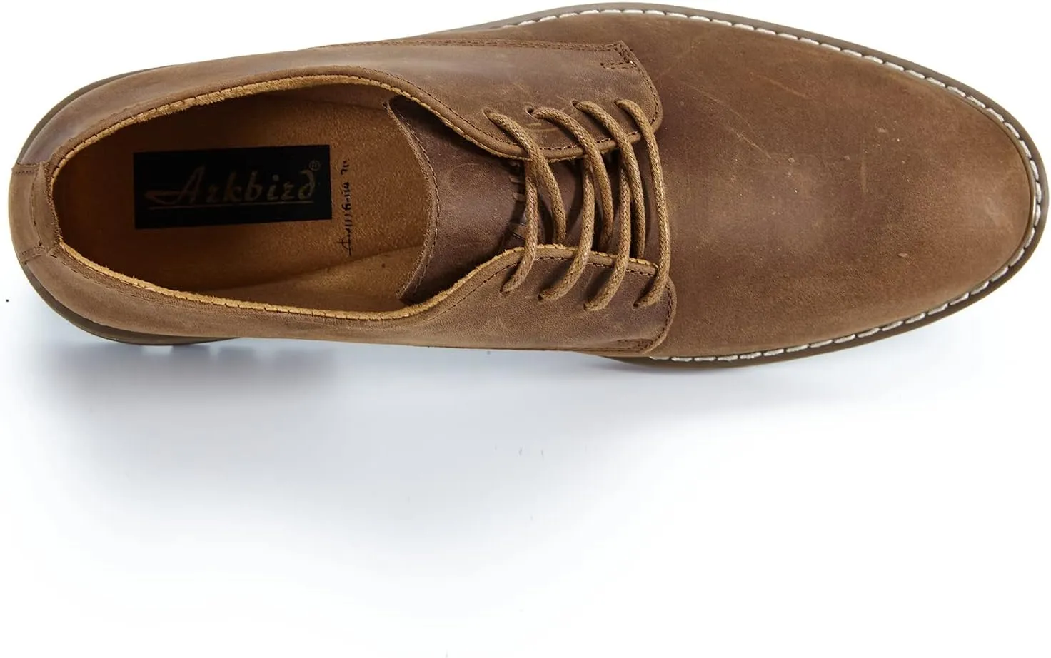 Mens Dress Shoes, Lace Up Plain Toe Leather Oxford