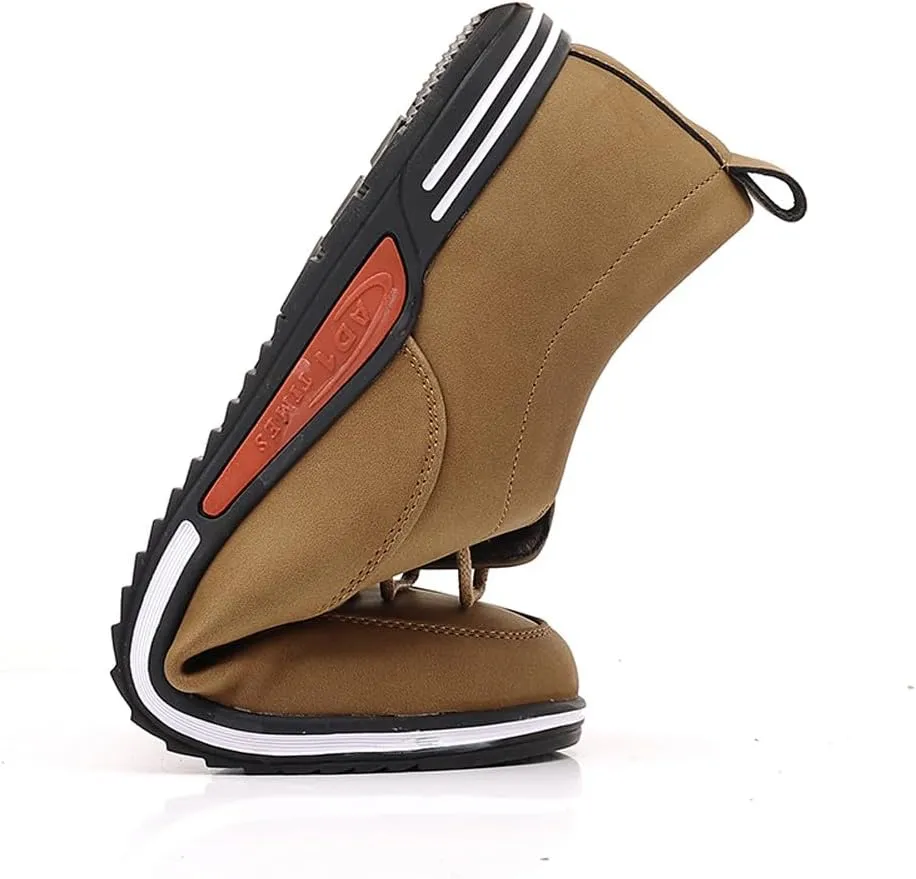 Men's Oxford Shoes Stylish Lace Up Comfortable Casual Walking Business Driving Dress Shoes