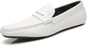 Mens Penny Loafers Driving Moccasins Slip on Loafers Lightweight Comfortable Casual Driving Shoes Boat Shoes for Men