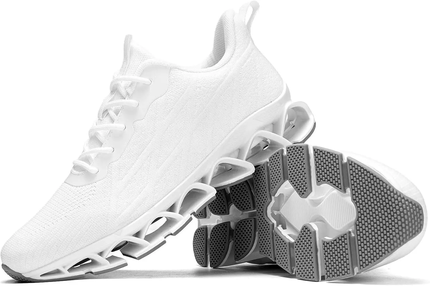 Men's Running Shoes Blade Fashion Sneakers Breathable Mesh Non Slip Gym Sport Trainer Casual Athletic Walking Shoes