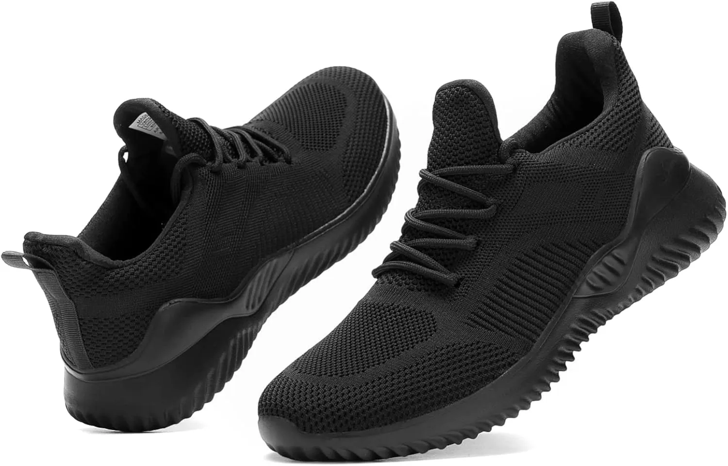 Mens Running Shoes Slip on Walking Tennis Sneakers Lightweight Breathable Mesh Workout Casual Sports Shoes Soft Sole
