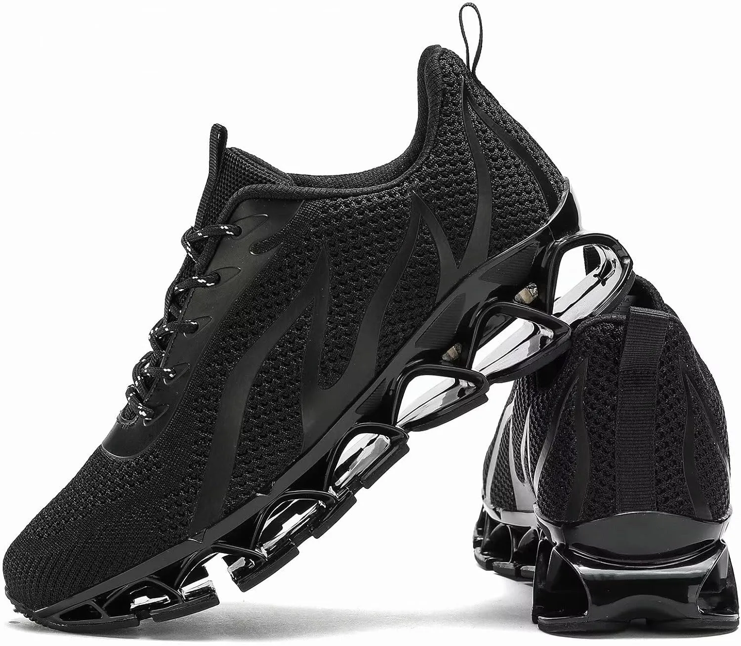 Mens Slip on Running Walking Shoes Blade Tennis Casual Fashion Sneakers Comfort Non Slip Work Sport Athletic Trainer