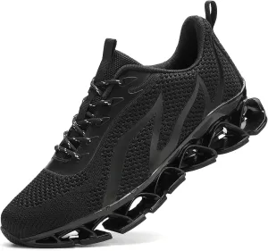 Mens Slip on Running Walking Shoes Blade Tennis Casual Fashion Sneakers Comfort Non Slip Work Sport Athletic Trainer