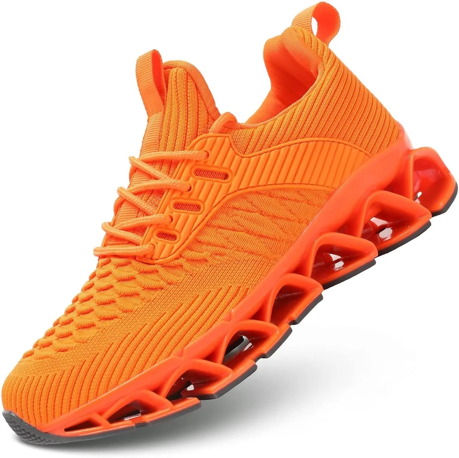 Men's Slip on Walking Running Shoes Blade Tennis Casual Fashion Sneakers Comfort Non Slip Work Sport Athletic Trainer