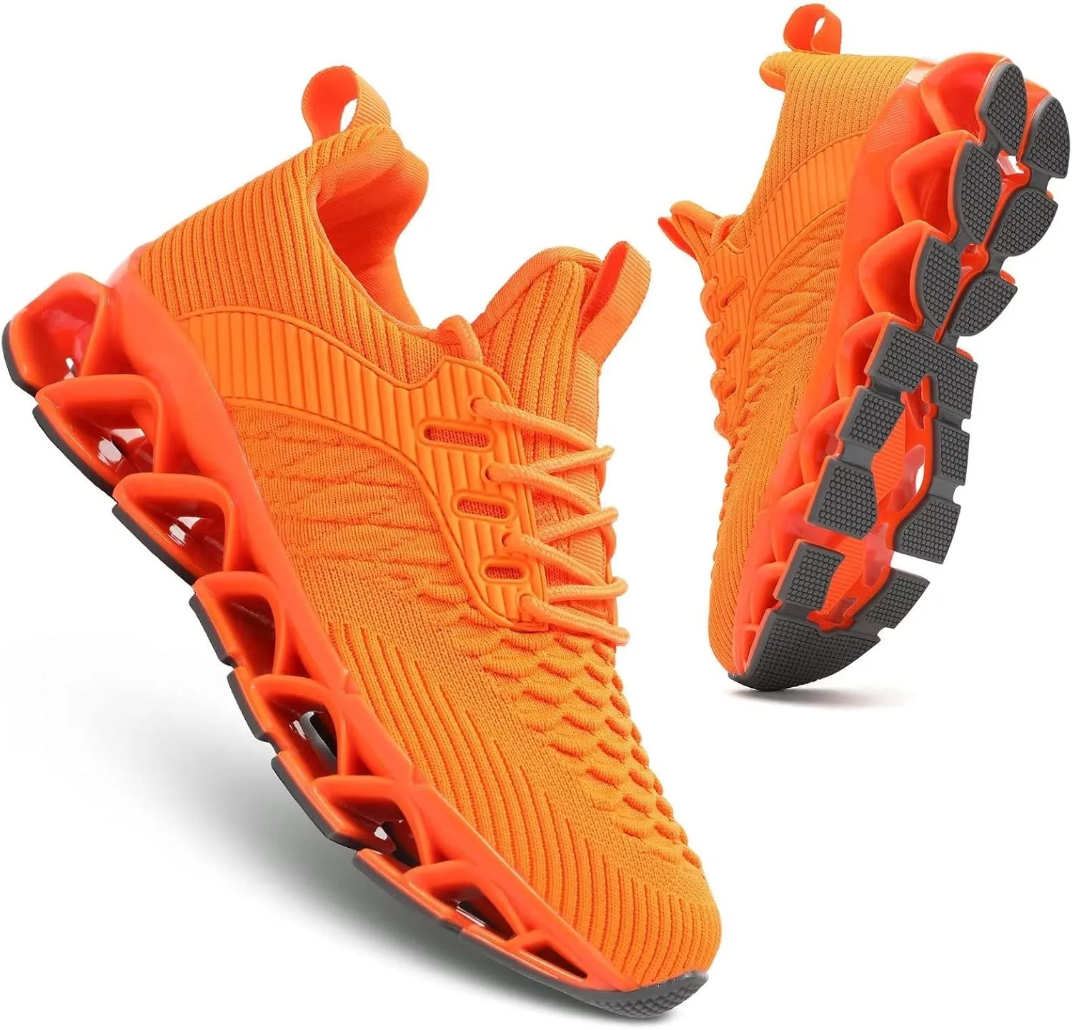 Men's Slip on Walking Running Shoes Blade Tennis Casual Fashion Sneakers Comfort Non Slip Work Sport Athletic Trainer