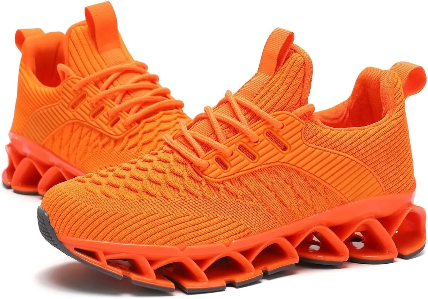 Men's Slip on Walking Running Shoes Blade Tennis Casual Fashion Sneakers Comfort Non Slip Work Sport Athletic Trainer
