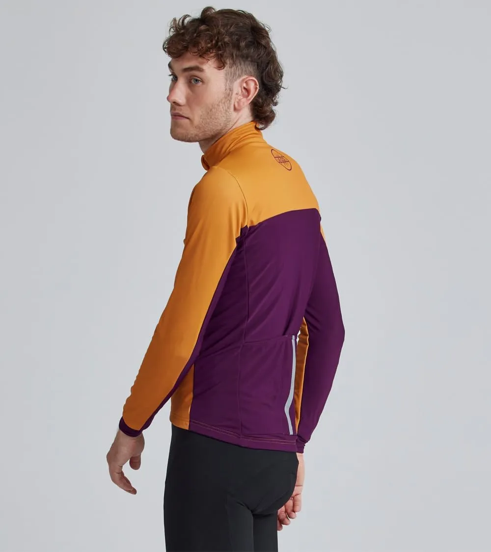 Men’s Sport Jacket II | Long Sleeve Cycling Coat | Windproof, Showerproof, Zip Closure