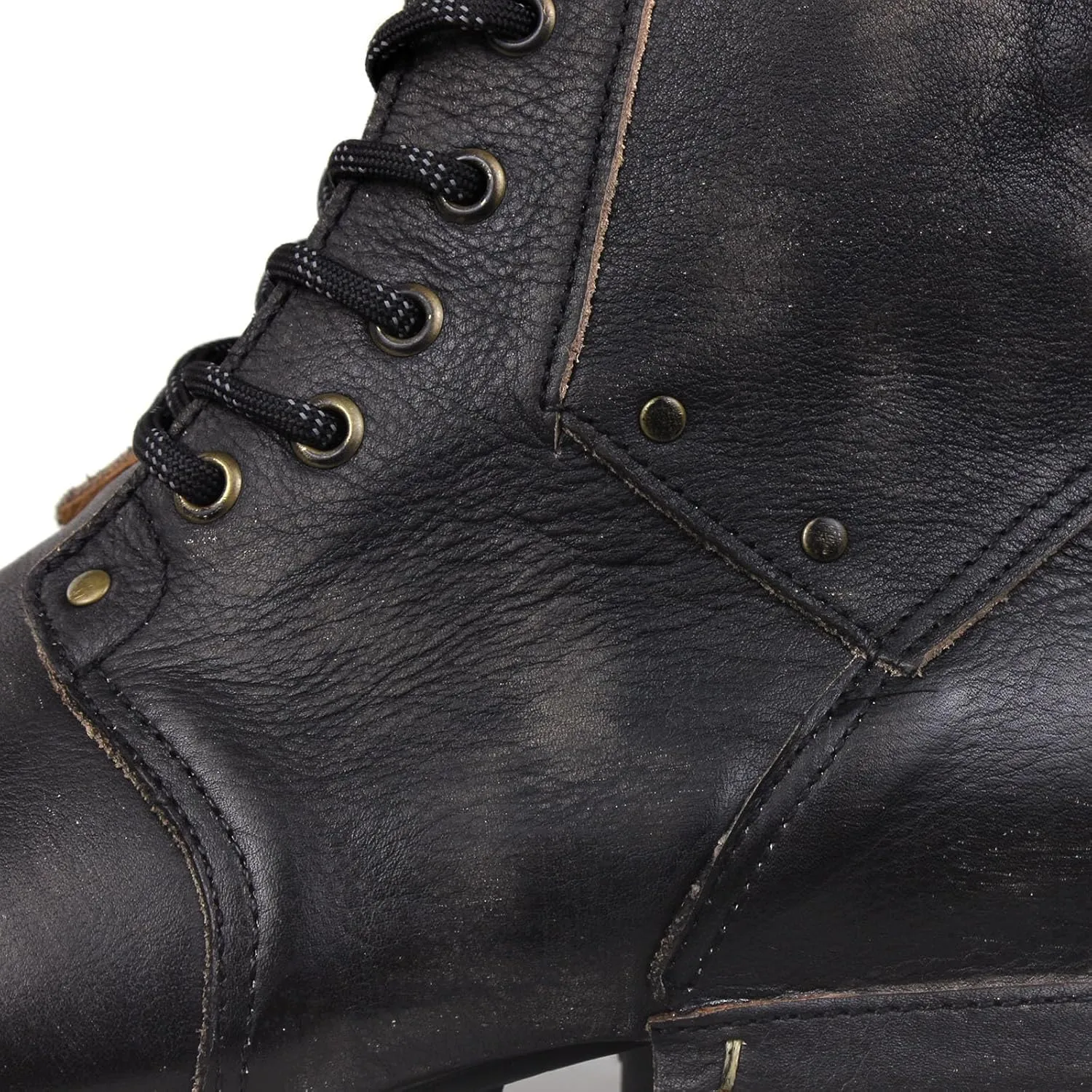 Men's Vintage Brown Retro Chukka Boots Lace-up Motorcycle Casual Leather Dress Ankle Boot for Men Fashion CD-6015-6-Vintage-R