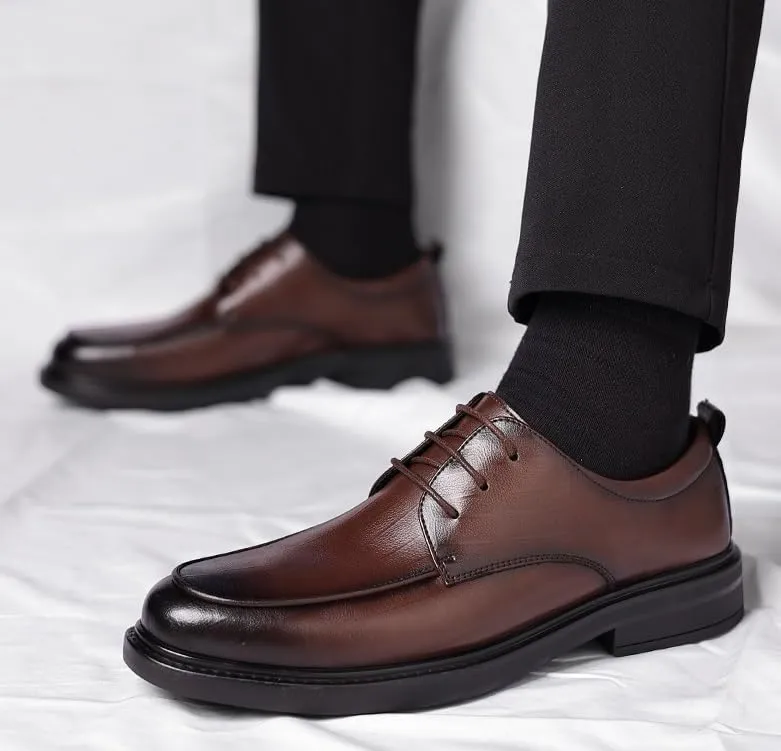Mens Wedding Shoes Black All Season British Style Dress Shoes Business Formal Oxford Shoes