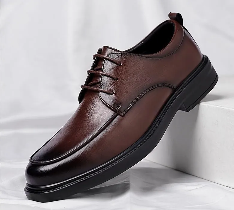 Mens Wedding Shoes Black All Season British Style Dress Shoes Business Formal Oxford Shoes