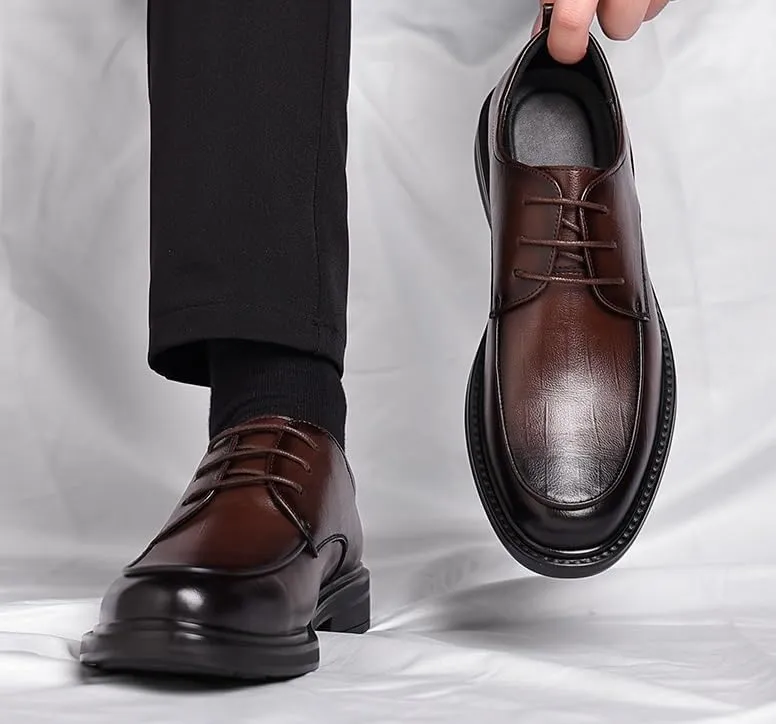 Mens Wedding Shoes Black All Season British Style Dress Shoes Business Formal Oxford Shoes