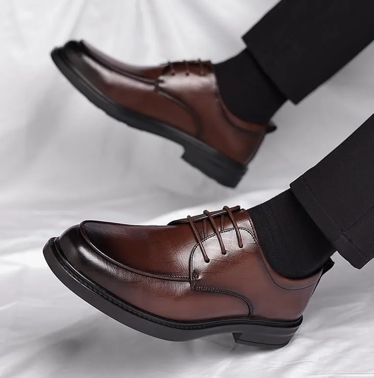 Mens Wedding Shoes Black All Season British Style Dress Shoes Business Formal Oxford Shoes