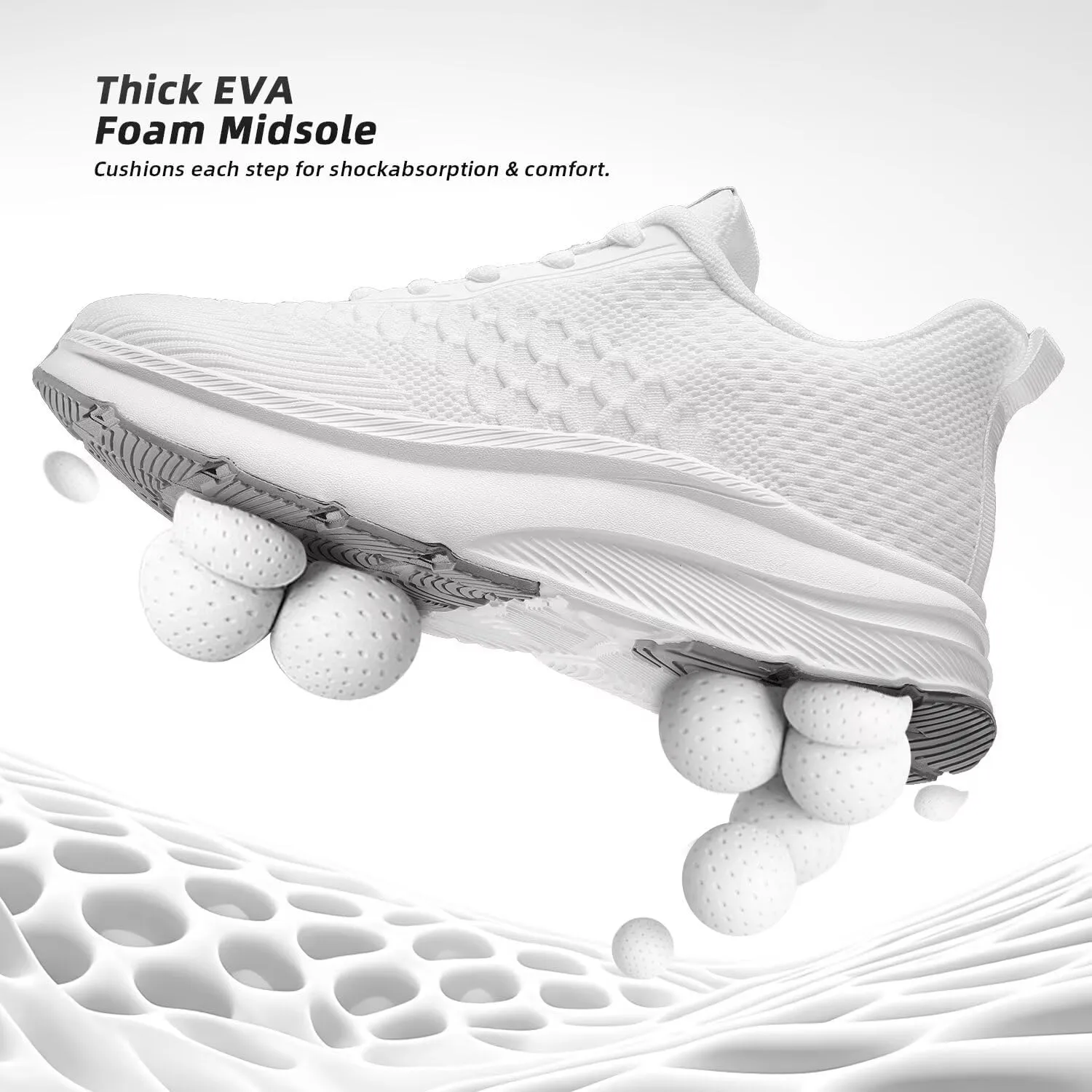 Men's Wide Toe Walking Shoes Casual Trail Running Sneakers Cross-Trainer Tennis Non Slip Athletic Gym Workout Soft Sole