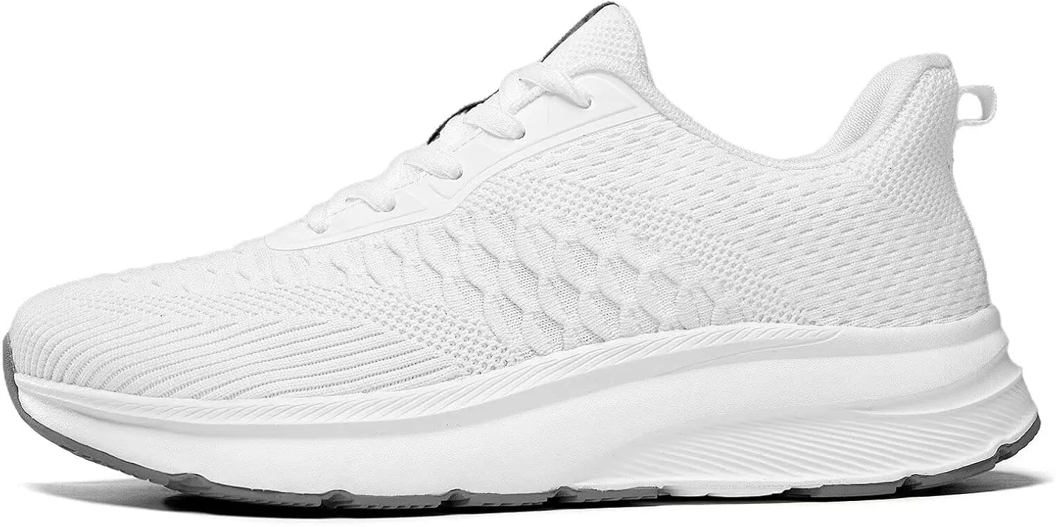Men's Wide Toe Walking Shoes Casual Trail Running Sneakers Cross-Trainer Tennis Non Slip Athletic Gym Workout Soft Sole