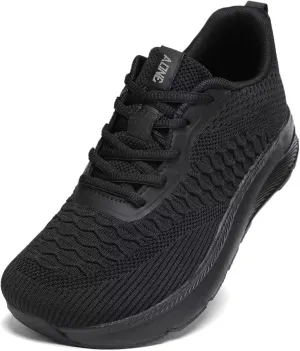 Men's Wide Toe Walking Shoes Casual Trail Running Sneakers Cross-Trainer Tennis Non Slip Athletic Gym Workout Soft Sole