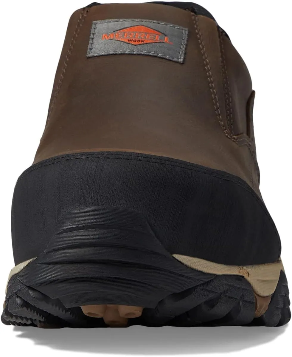 Merrell Moab Adventure Moc, Men's, Comp Toe, EH, WP, Slip Resistant, Slip On, Work Oxford