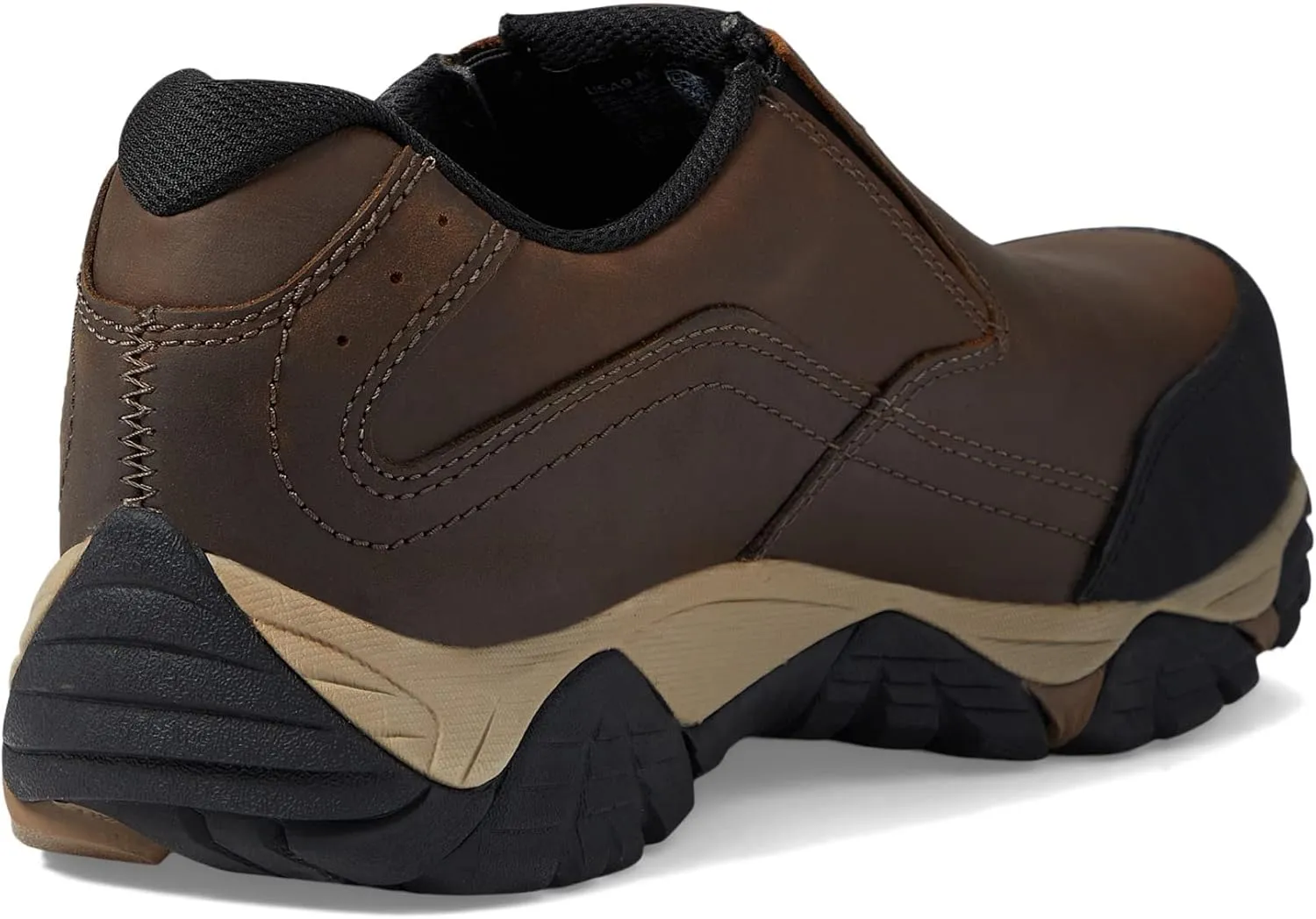 Merrell Moab Adventure Moc, Men's, Comp Toe, EH, WP, Slip Resistant, Slip On, Work Oxford