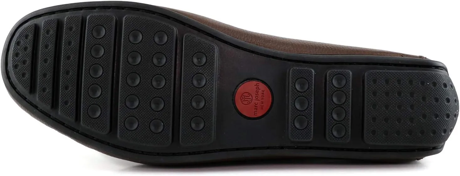 MJNY Mens Casual Comfortable Genuine Leather Lightweight Driving Moccasins Classic Fashion Buckle Loafer Slip On Breathable Driving Loafer