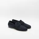Mocassino penny Il Mocassino Tasca BL in camoscio blu