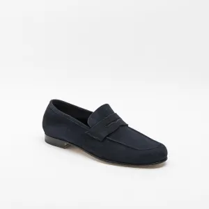 Mocassino penny Il Mocassino Tasca BL in camoscio blu