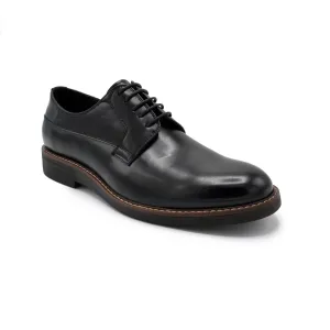 Monaco Plain Toe Dress Shoes - Black