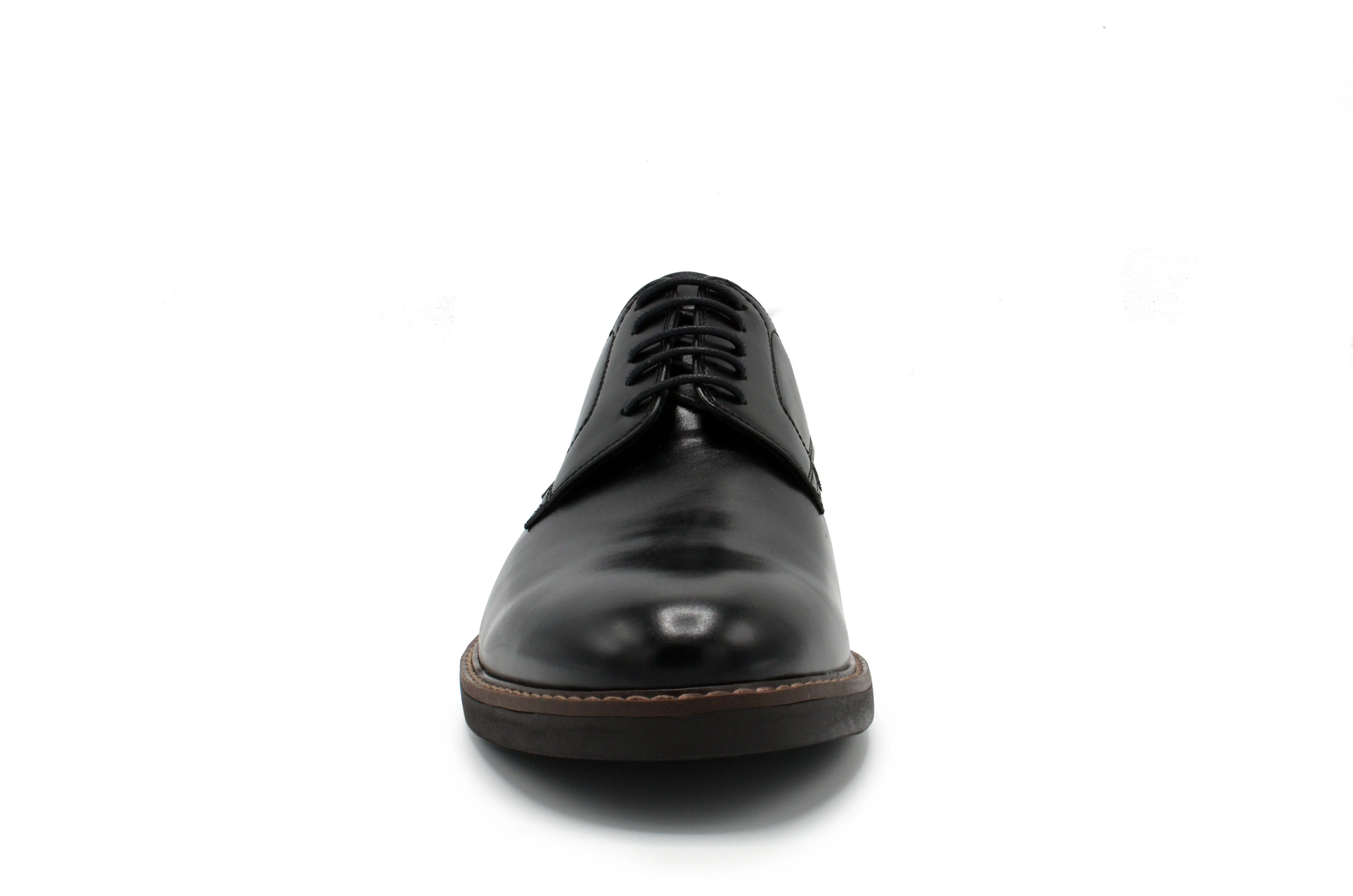 Monaco Plain Toe Dress Shoes - Black