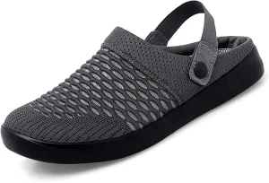 Mules Clogs for Women 2025 Air Cushion Platform Mesh Mules Sneaker Sandals for Women Orthopedic Arch Support Slippers Men Wide Width Slip On Walking Shoes