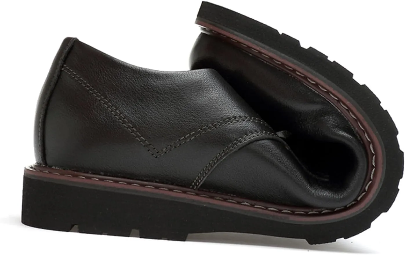 MWX Men's Dress Oxford Shoes Lace Up Formal Oxford Classic Round Toe Casual Shoes
