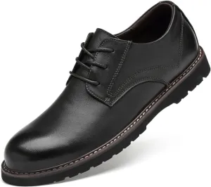 MWX Men's Dress Oxford Shoes Lace Up Formal Oxford Classic Round Toe Casual Shoes