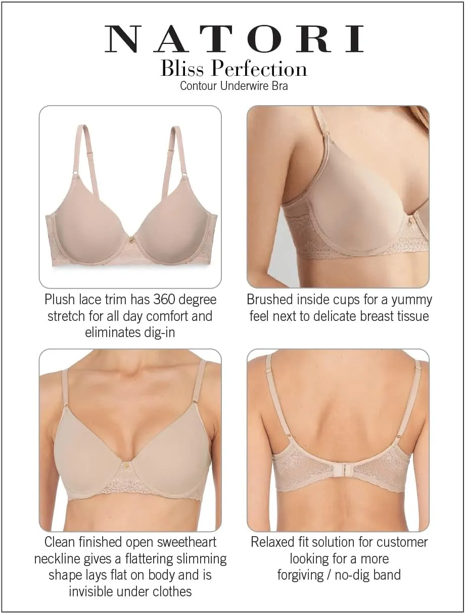 Natori Women's Bliss Perfection Contour Underwire Bra