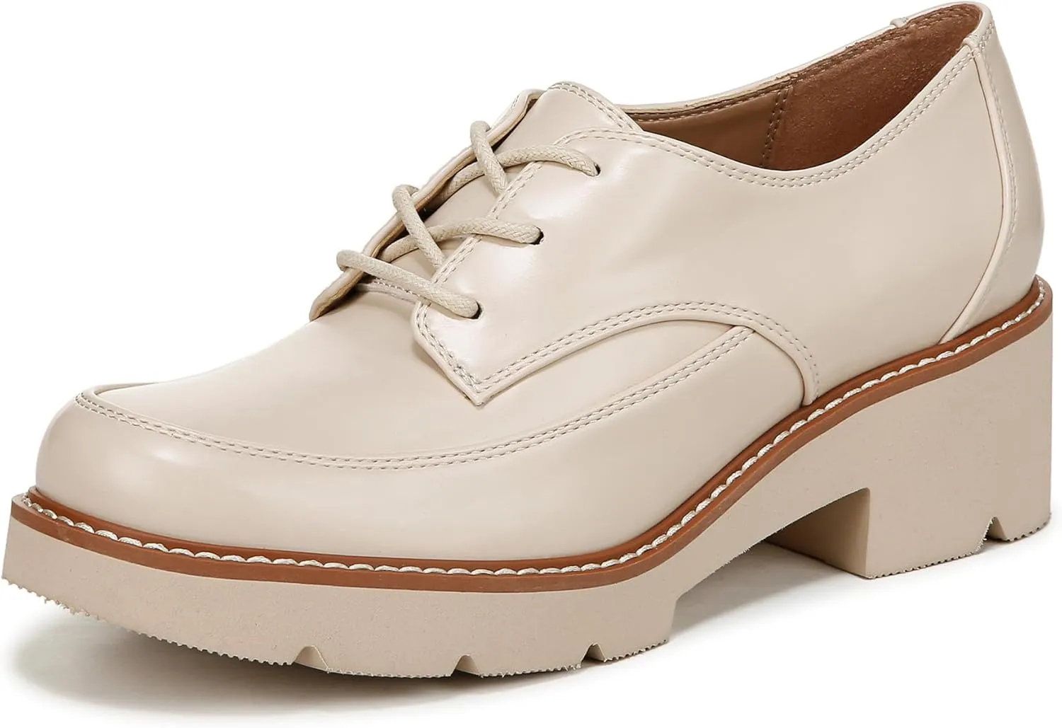 Naturalizer Women's Darry Lace-Up Lug Sole Oxford Loafer