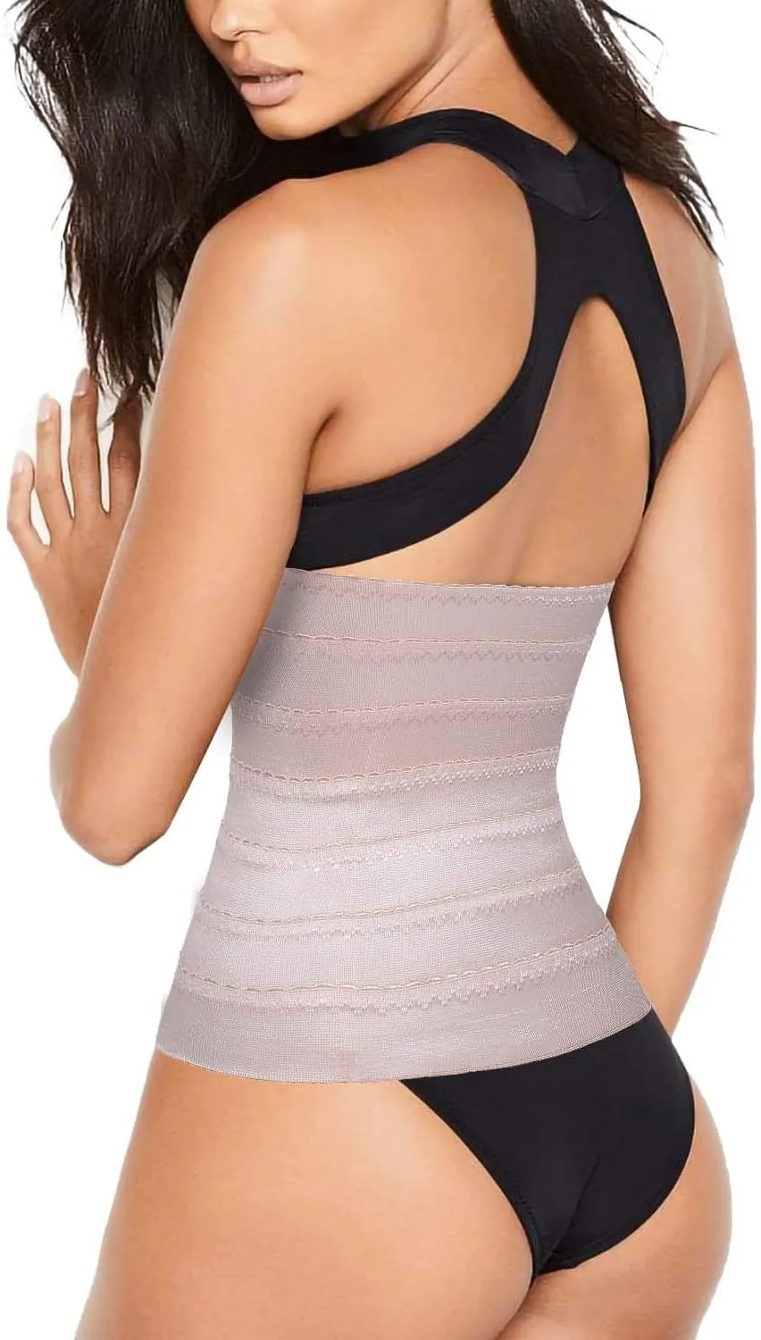 Nebility Womens' Waist Trainer Tummy Control Waist Cincher Slim Body Shaper
