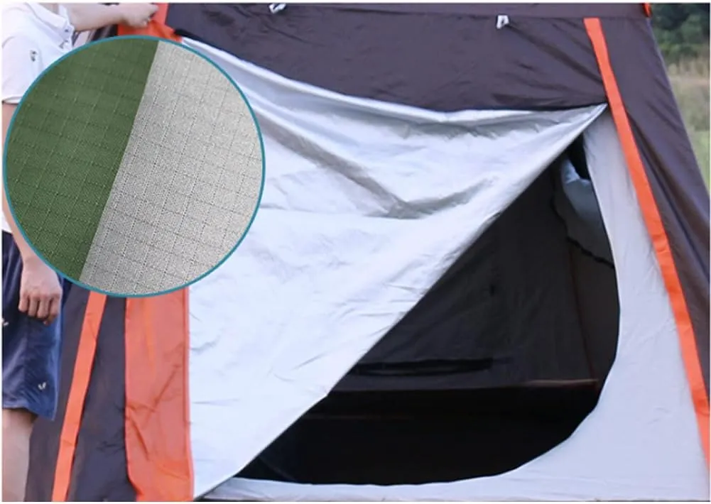 NIEH Instant Automatic Pop Up Camping Tent Easy Set Up Family Tent Perfect for Beach, Outdoor, Traveling,Hiking,Camping, Hunting, Fishing, 240X240X190CM, Green