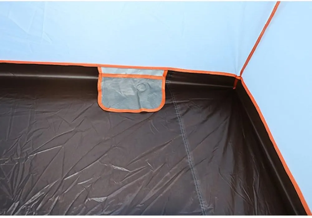 NIEH Instant Automatic Pop Up Camping Tent Easy Set Up Family Tent Perfect for Beach, Outdoor, Traveling,Hiking,Camping, Hunting, Fishing, 240X240X190CM, Green