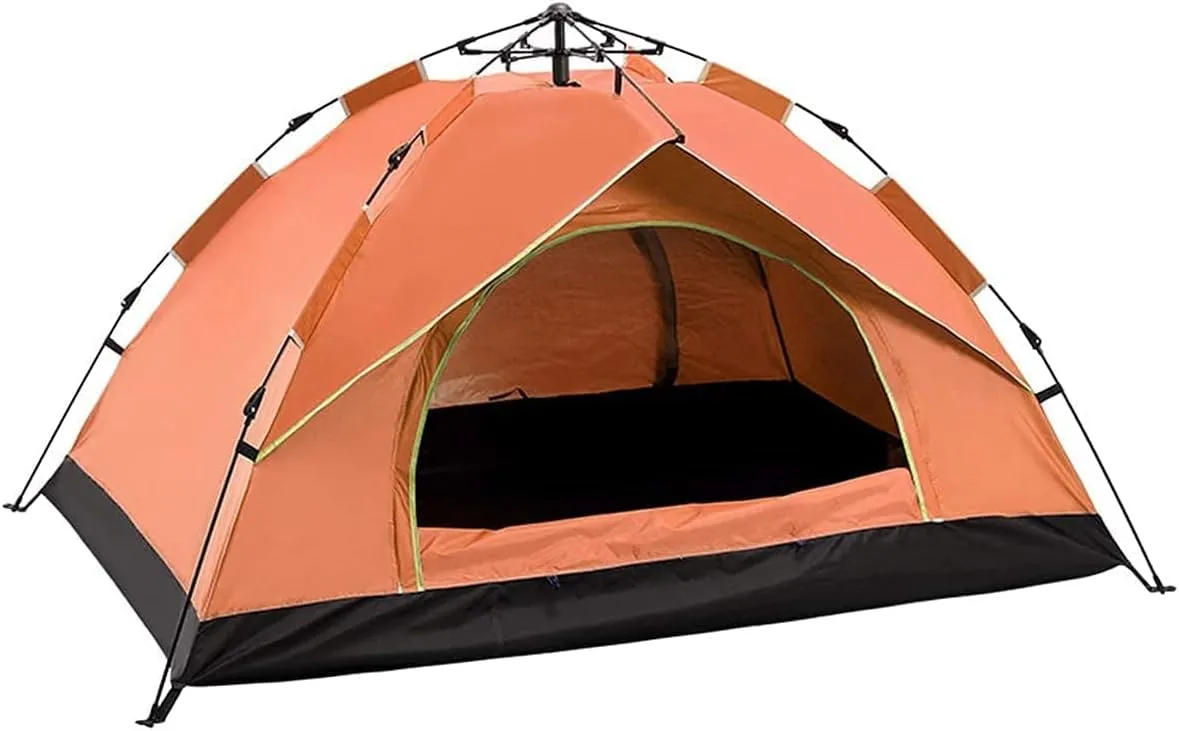 NIEH Pop-Up Portable Camping Automatic Tent,2-4 Person Camping Tent for Outdoor,Hiking,Glamping,Mountaineering and Travel