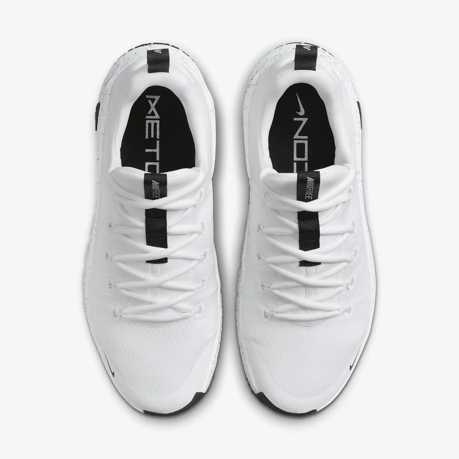 Nike Free Metcon 6 Women's Workout Shoes (HQ3510-100, White/Metallic Silver/Light Smoke Grey/Black)