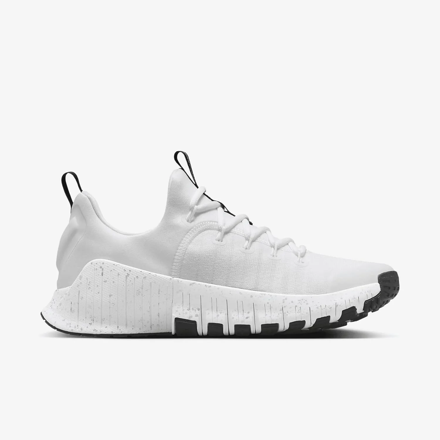Nike Free Metcon 6 Women's Workout Shoes (HQ3510-100, White/Metallic Silver/Light Smoke Grey/Black)
