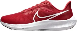 Nike Pegasus 39 Men's Road Running Shoes (DM0164-602, University Red/Black/White) Size 12.5