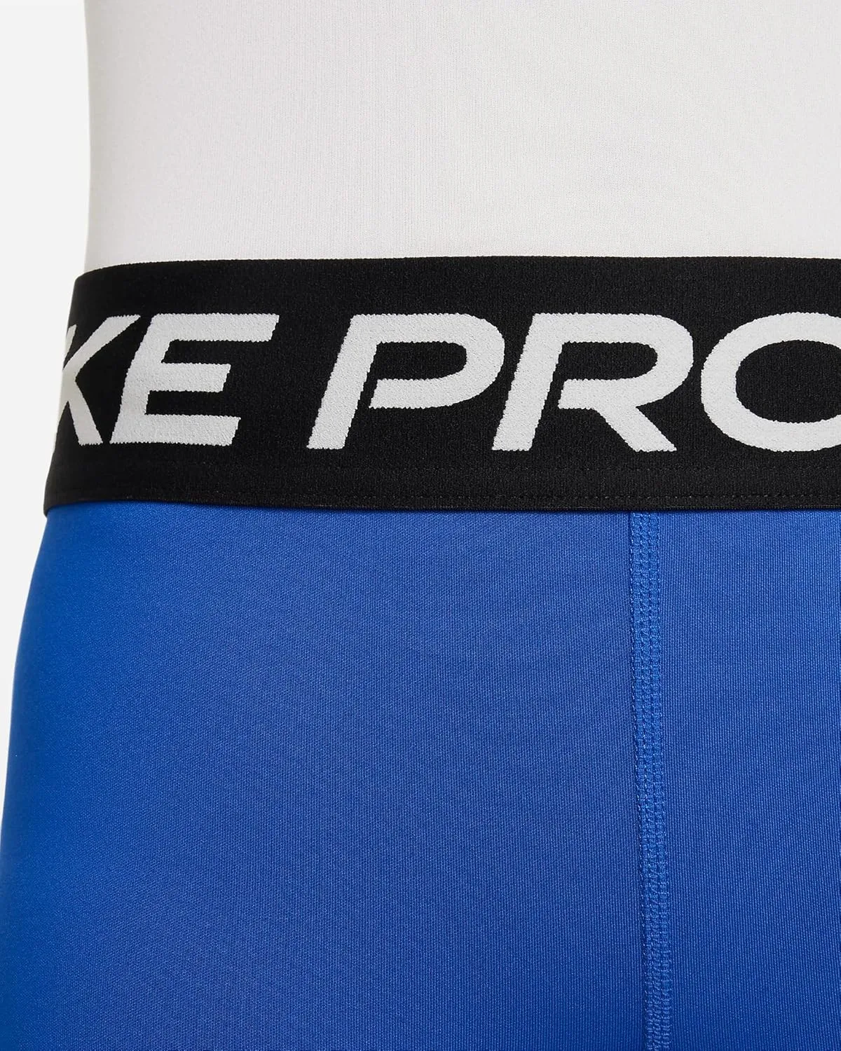 Nike Pro Big Kids' (Girls') Shorts (Game Royal/White, DA1033-480)