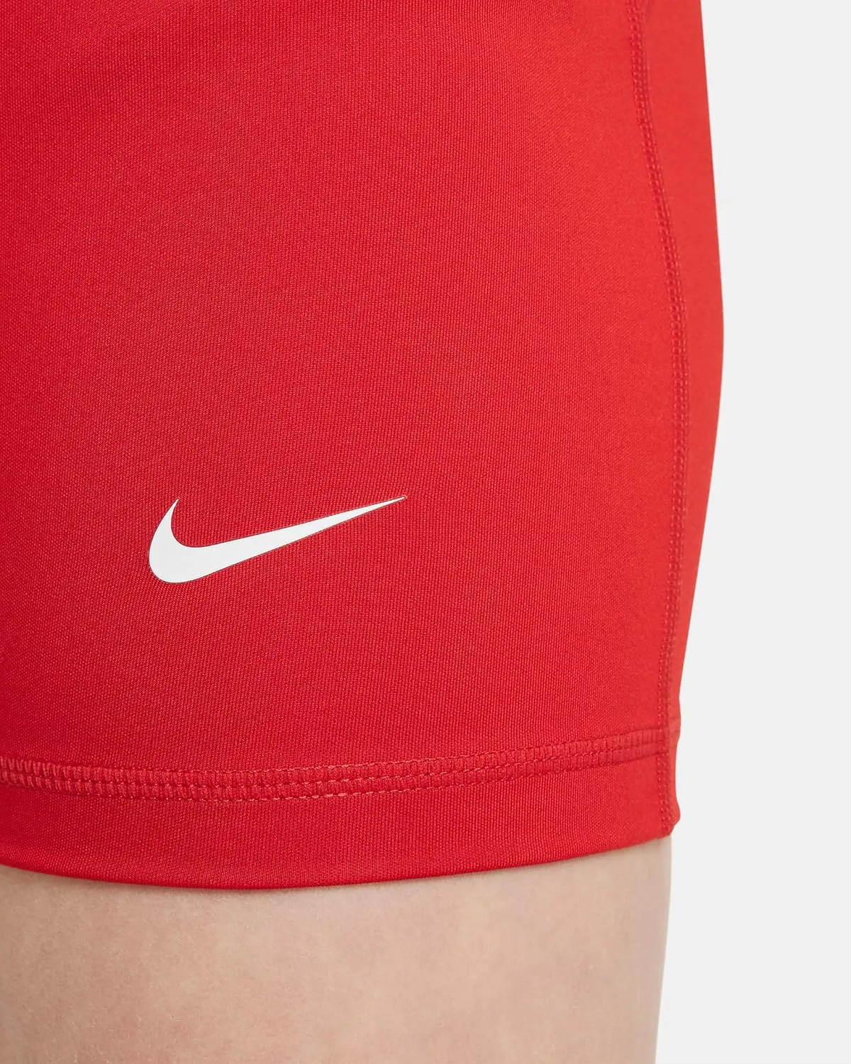 Nike Pro Big Kids' (Girls') Shorts (University RED/White, DA1033-657)