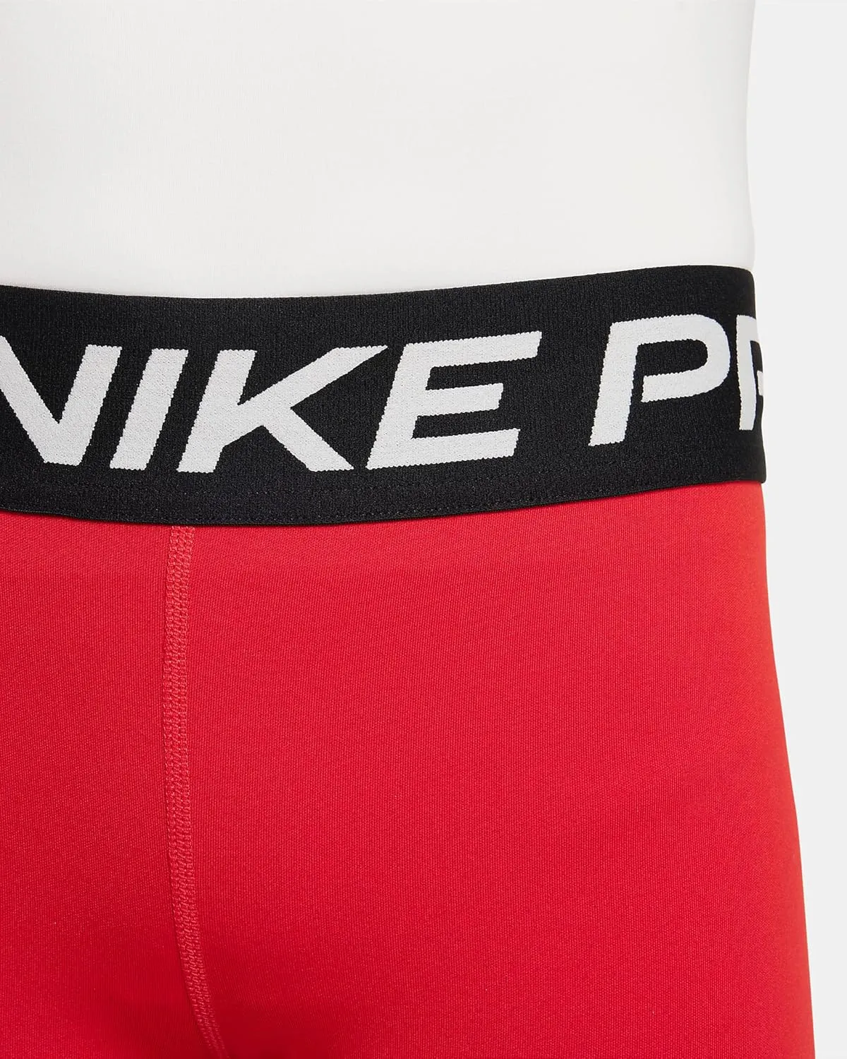 Nike Pro Big Kids' (Girls') Shorts (University RED/White, DA1033-657)