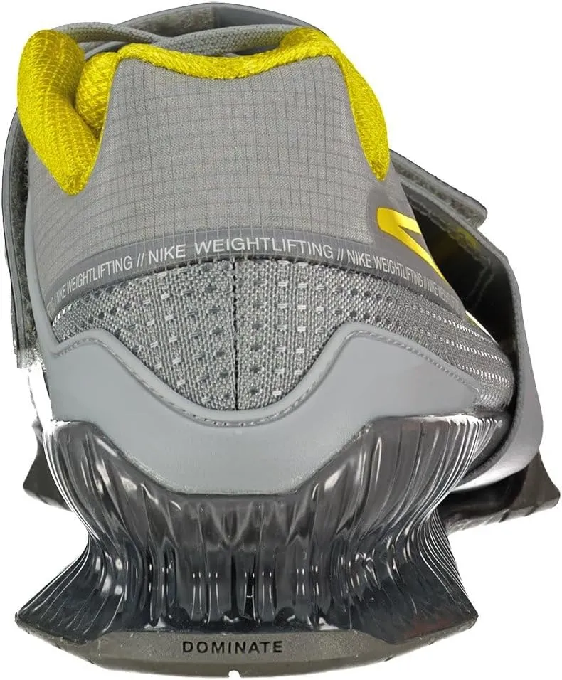 Nike Romaleos 4 Weightlifting Shoes (CD3463-002, Wolf Grey/Lightning)