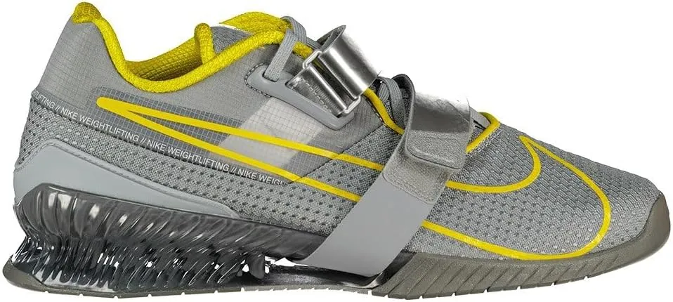 Nike Romaleos 4 Weightlifting Shoes (CD3463-002, Wolf Grey/Lightning)