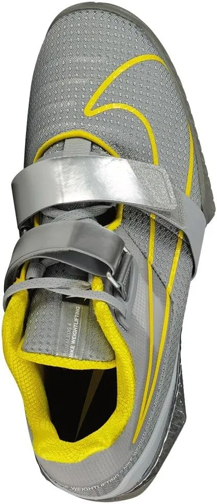 Nike Romaleos 4 Weightlifting Shoes (CD3463-002, Wolf Grey/Lightning)